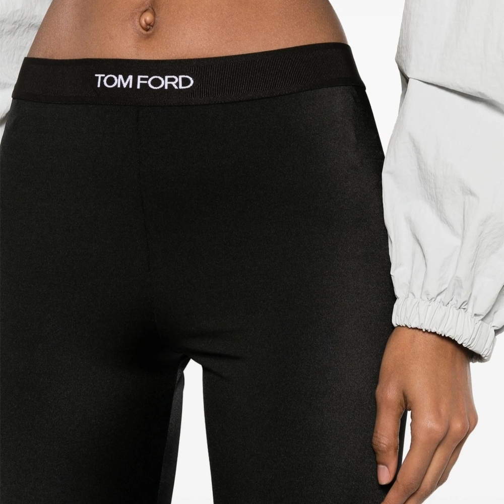 Tom Ford Black Leggings Sleek Form-Fitting Design